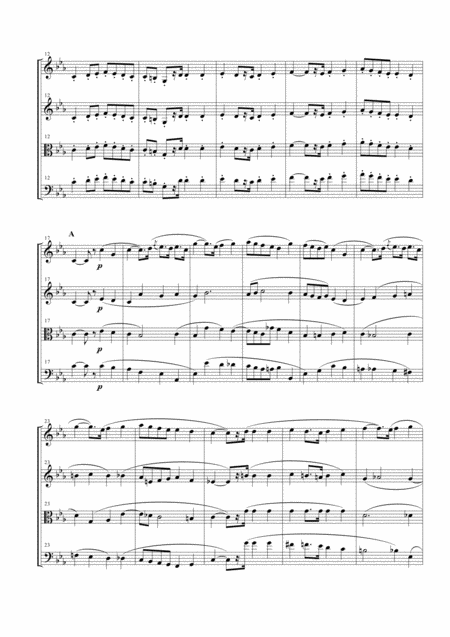 Overture From L Arlesienne Suite No 1 For String Quartet Page 2