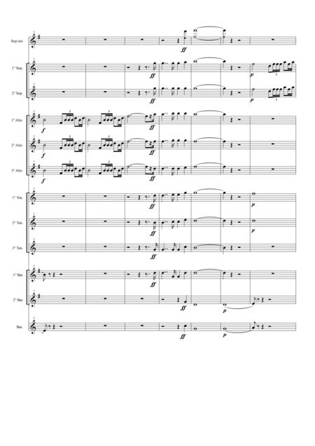 Overture From The Opera Light Cavalry For Saxophone Ensemble Page 2