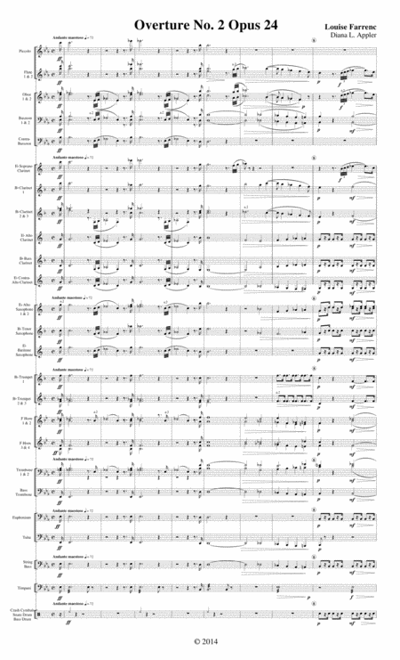 Overture No 2 Score Only Page 2