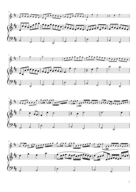 Pachelbel Canon For Violin And Piano Page 2