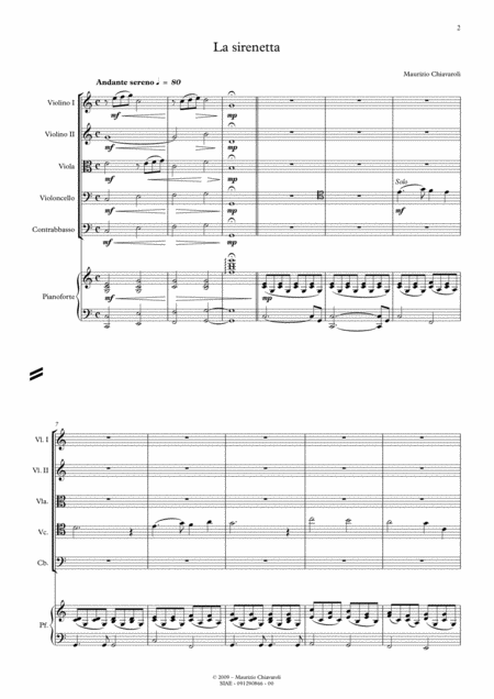 Pachelbels Canon Arranged For Piano And Native American Flute Page 2