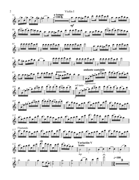 Paganini Caprice No 24 For String Quartet Page 2