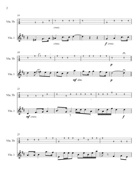 Pakistan National Anthem For Violin Solo Violin Tab Included Page 2