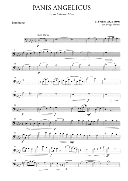 Panis Angelicus For Brass Quartet Page 2