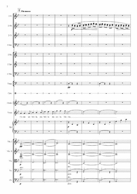 Parlami D Amore Mariu Orchestral Score And Instrument Parts Page 2