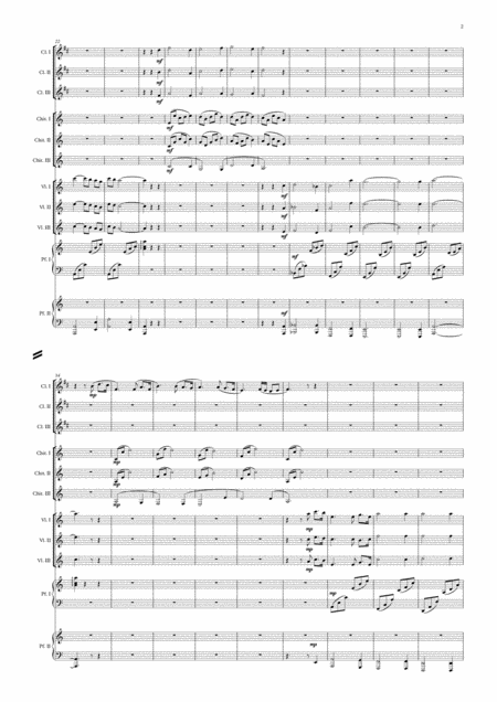 Parodia Schumanniana 2018 Piano Part Page 2