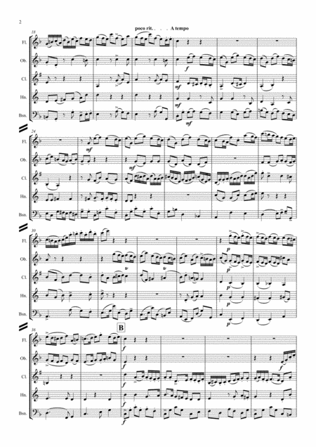 Parry Lady Radnors Suite Complete Wind Quintet Page 2