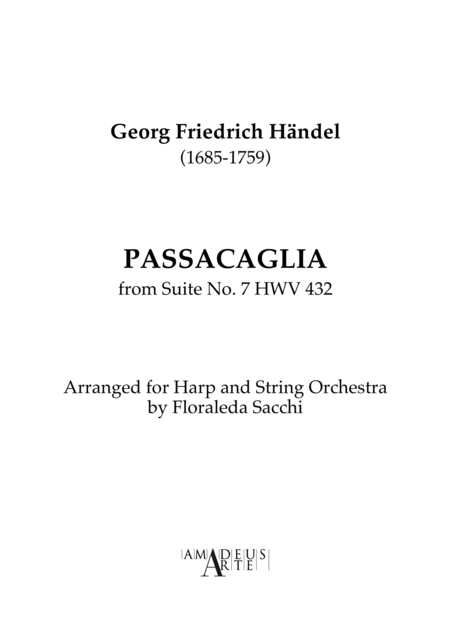 Passacaglia From Suite No 7 Hwv 432 Page 2