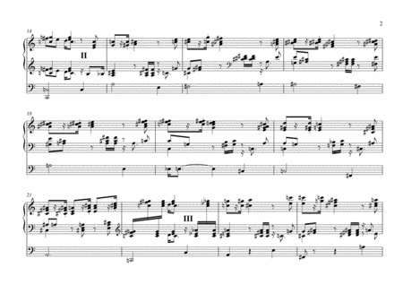 Passacaglia In C Organ Page 2