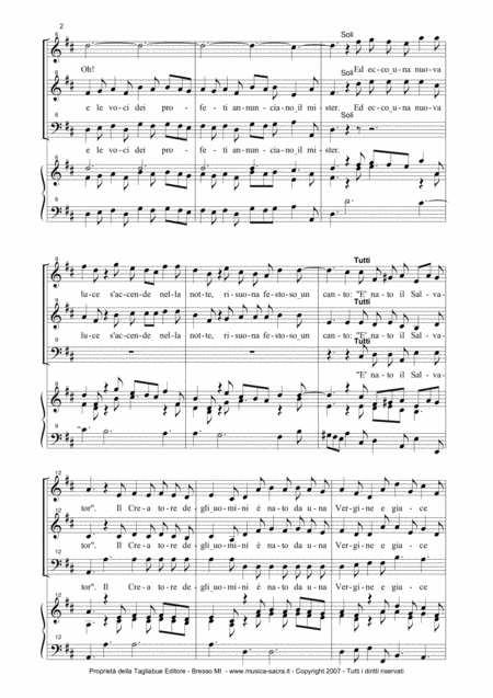 Pastorale From Concerto Grosso Op 6 8 By A Corelli For Sab Choir And Organ Page 2