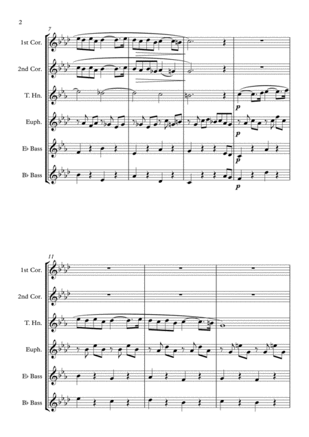 Pavane Op 50 Brass Quintet Page 2