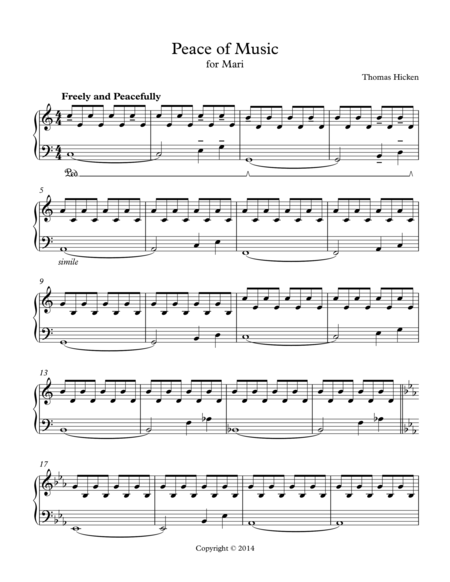 Peace Of Music Page 2