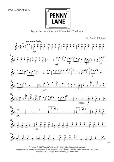 Penny Lane Clarinet Quintet Page 2