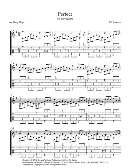 Perfect Easy Guitar Page 2