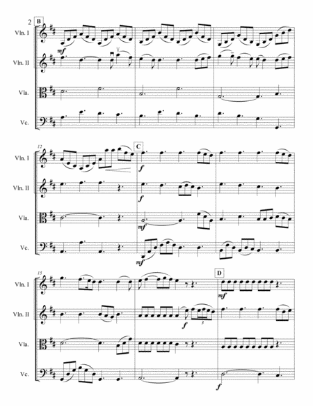 Perfect For String Quartet Page 2