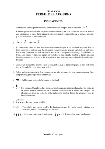 Perfil Del Augurio Op 56 For Solo Horn Page 2