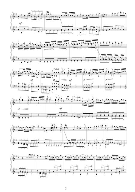 Pergolesi Gb Flute Concerto In G Complete Piano Version Page 2