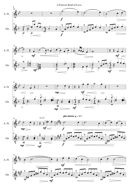 Perhaps Love Arranged For Flute Duet Page 2