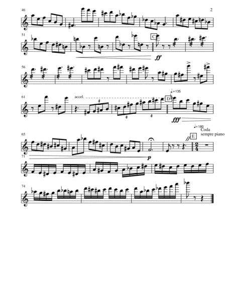 Petite Fugue For Wind Trio Page 2