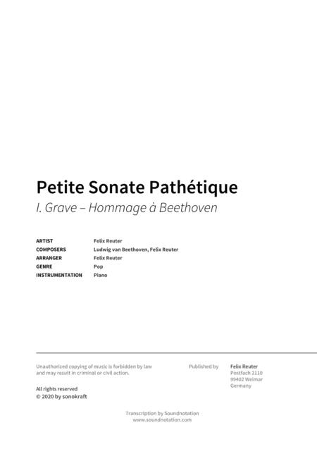 Petite Sonate Pathetique Page 2