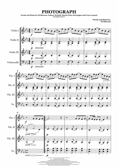 Photograph Strings Page 2