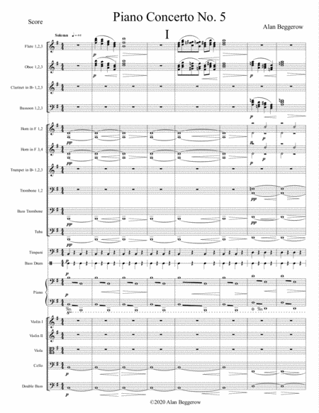 Piano Concerto No 5 Score Only Page 2