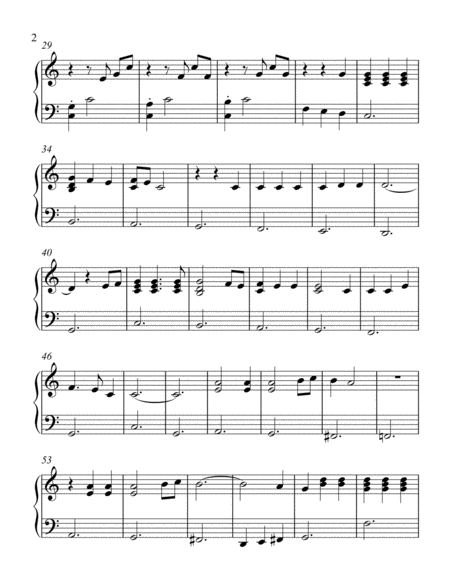 Piano Man By Billy Joel For Easy Piano Level 1 2 Page 2