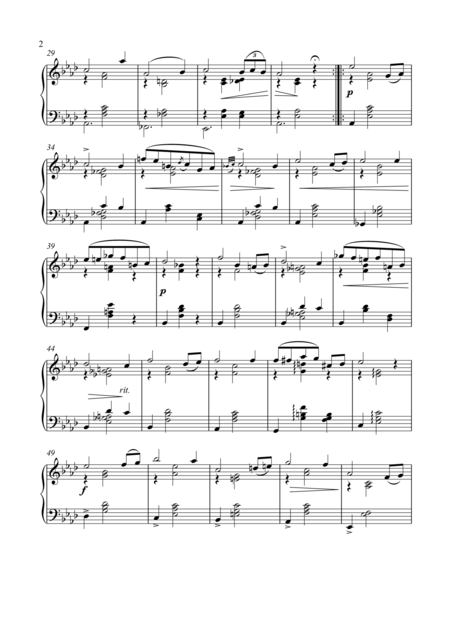 Piano Sentimentale Valse Romantico Page 2