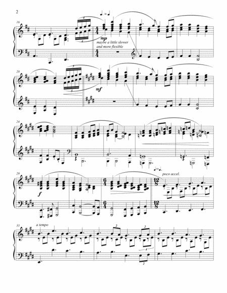 Piano Toccata On Salzburg Page 2