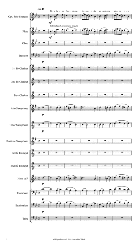 Pie Jesu Requiem Op 48 Page 2