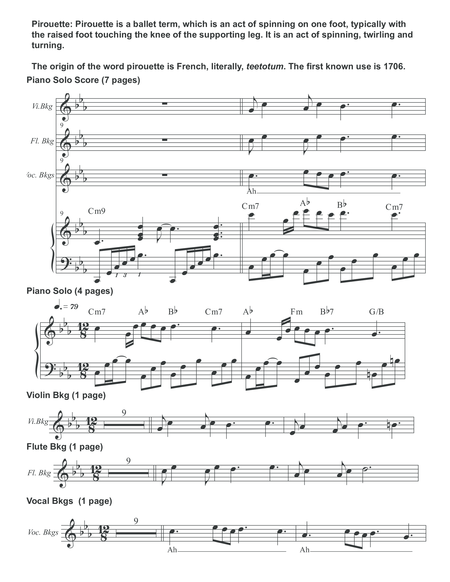Pirouette Piano Solo Score Page 2