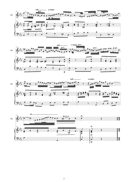 Platti Oboe Sonata In C Minor Cs Pla1 For Oboe And Cembalo Or Piano Page 2