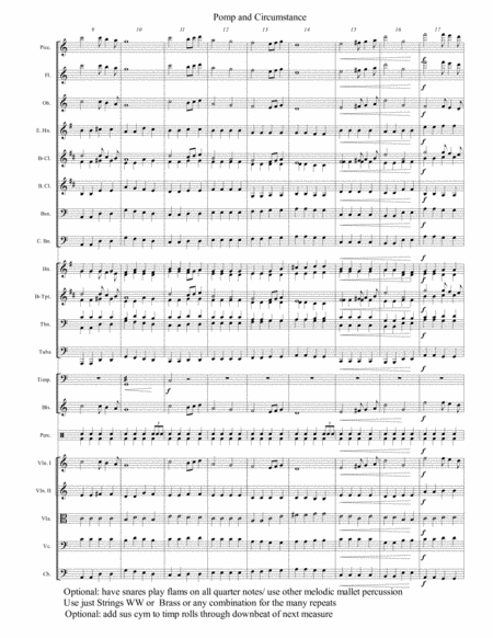 Pomp And Circumstance For Full Orchestra In C Page 2