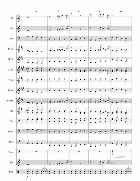 Pomp And Circumstance In C For Concert Band Page 2