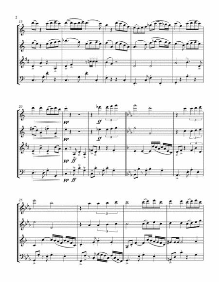 Por Una Cabeza Wind Quartet Page 2