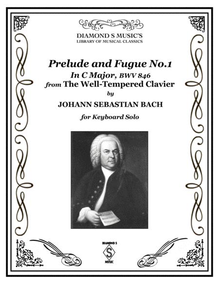 Prelude And Fugue No 1 In C Major From The Well Tempered Clavier Book 1 Bwv 846 Js Bach Piano Solo Page 2