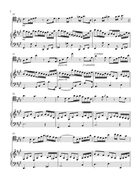 Prelude In A For Violoncello And Piano Page 2