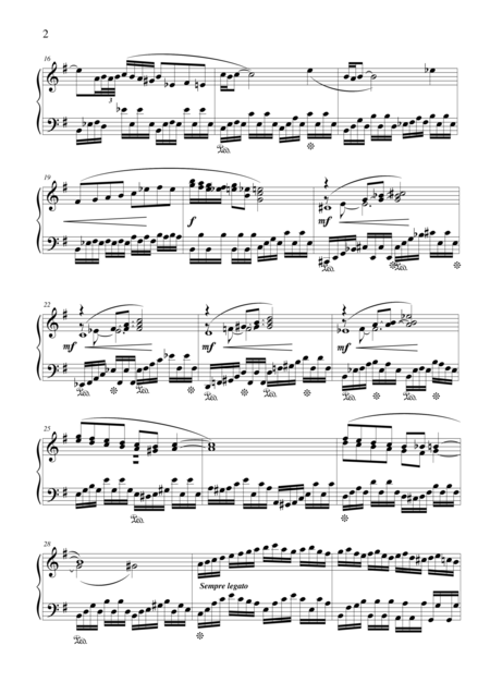 Prelude In E Minor For Piano In 2 Movements Page 2