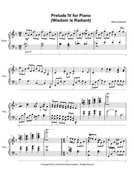 Prelude Iv For Piano Wisdom Is Radiant Page 2