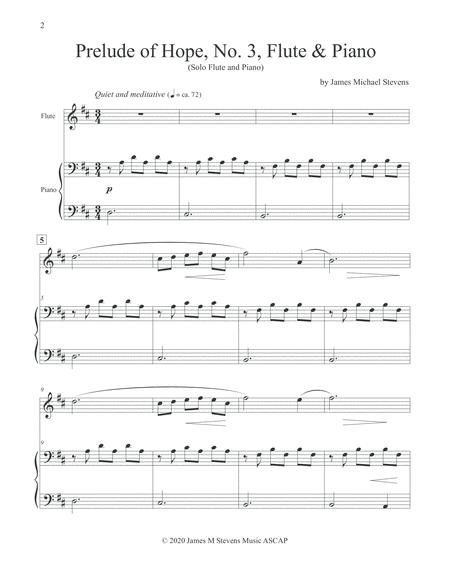 Prelude Of Hope No 3 Flute Piano Page 2