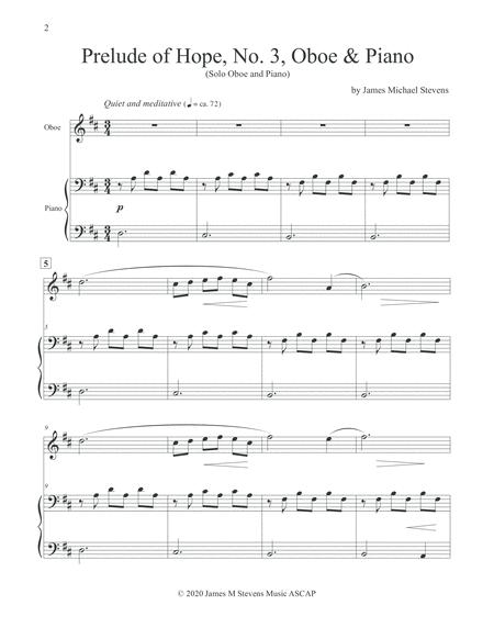 Prelude Of Hope No 3 Oboe Piano Page 2