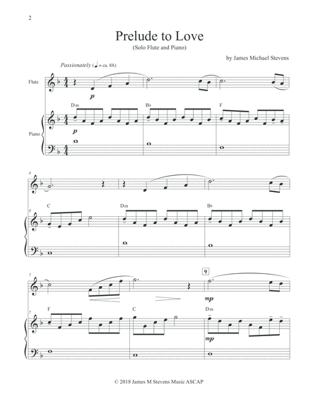 Prelude To Love Romantic Flute Page 2