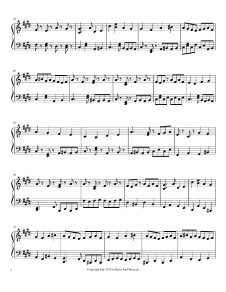 Presence 25m Piano Page 2