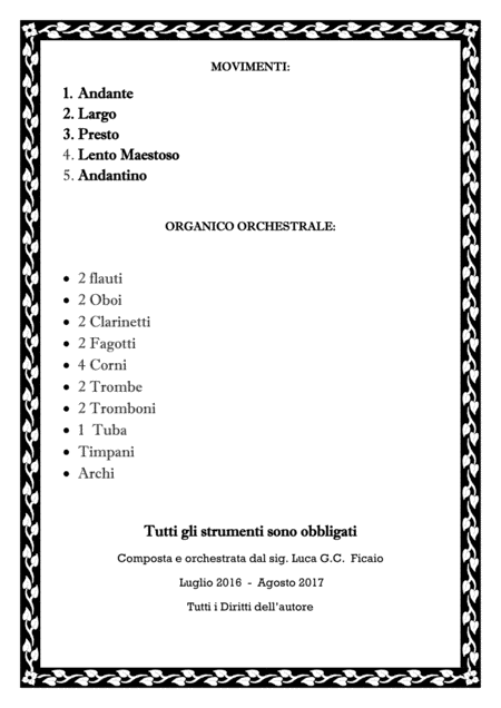 Prima Sinfonia La Terra Page 2