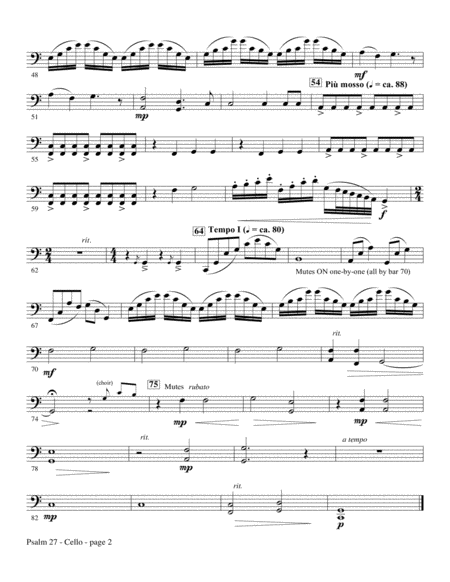 Psalm 27 Cello Page 2