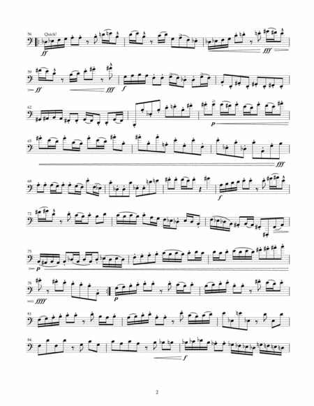 Psyche For Unaccompanied Euphonium Page 2