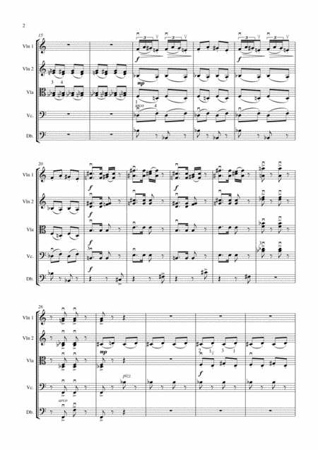Psycho Theme Strings Page 2