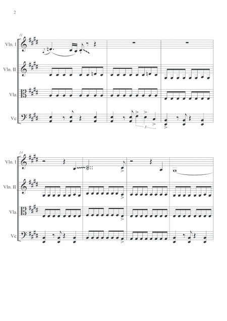 Queen I Want To Break Free String Quartet Page 2