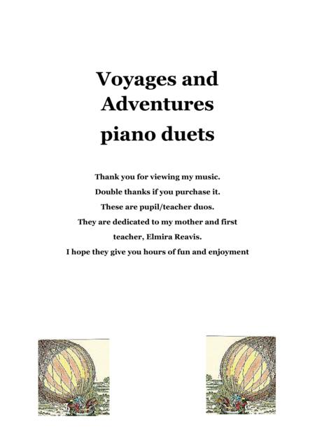 R Bakovsky Voyages And Adventures For Piano Book Two Duet Page 2