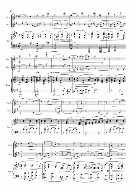 Rachmaninov Prelude Op23 No10 2 Violins Violin Duo Violin Group Page 2